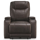 Manufacturer Color_Umber -- Schooner Rocks 1610413 Power Recliner with Adjustable Headrest IMAGE 3