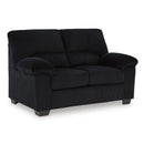  Manufacturer Color_Onyx -- SimpleJoy 2420435 Loveseat IMAGE 1
