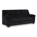  Manufacturer Color_Onyx -- SimpleJoy 2420438 Sofa IMAGE 1