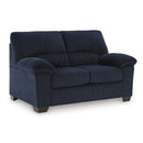  Manufacturer Color_Navy -- SimpleJoy 2420535 Loveseat IMAGE 1
