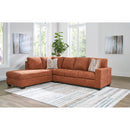  Manufacturer Color_Spice -- Aviemore 24304S1 2 pc Sectional with Chaise IMAGE 3