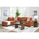  Manufacturer Color_Spice -- Aviemore 24304S1 2 pc Sectional with Chaise IMAGE 4