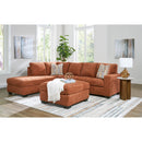  Manufacturer Color_Spice -- Aviemore 24304S1 2 pc Sectional with Chaise IMAGE 9