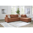  Manufacturer Color_Spice -- Aviemore 24304S2 2 pc Sectional with Chaise IMAGE 3