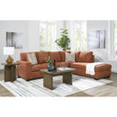  Manufacturer Color_Spice -- Aviemore 24304S2 2 pc Sectional with Chaise IMAGE 4