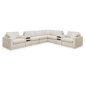  Manufacturer Color_Oyster -- Modmax 92103S16 8 pc Sectional with Audio Consoles IMAGE 1