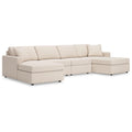  Manufacturer Color_Oyster -- Modmax 92103S19 4 pc Double Chaise Sectional IMAGE 1