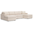  Manufacturer Color_Oyster -- Modmax 92103S19 4 pc Double Chaise Sectional IMAGE 1