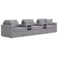  Manufacturer Color_Granite -- Modmax 92104S15 5 pc Sectional with Audio Consoles IMAGE 1