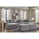  Manufacturer Color_Granite -- Modmax 92104S19 4 pc Double Chaise Sectional IMAGE 10