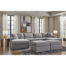  Manufacturer Color_Granite -- Modmax 92104S19 4 pc Double Chaise Sectional IMAGE 11