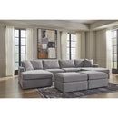  Manufacturer Color_Granite -- Modmax 92104S19 4 pc Double Chaise Sectional IMAGE 12