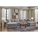  Manufacturer Color_Granite -- Modmax 92104S19 4 pc Double Chaise Sectional IMAGE 3