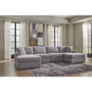  Manufacturer Color_Granite -- Modmax 92104S19 4 pc Double Chaise Sectional IMAGE 5