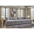  Manufacturer Color_Granite -- Modmax 92104S19 4 pc Double Chaise Sectional IMAGE 8