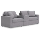  Manufacturer Color_Granite -- Modmax 92104S3 3 pc Sectional with Storage Console IMAGE 1