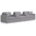  Manufacturer Color_Granite -- Modmax 92104S9 5 pc Sectional with Storage Consoles IMAGE 1