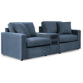  Manufacturer Color_Ink -- Modmax 92121S13 3 pc Sectional with Audio Console IMAGE 1