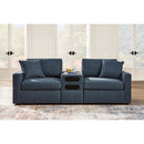  Manufacturer Color_Ink -- Modmax 92121S13 3 pc Sectional with Audio Console IMAGE 2