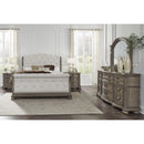  Size_King -- Ardenfield B944B4 King Upholstered Sleigh Bed IMAGE 8