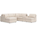 Manufacturer Color_Oyster -- Modmax 92103S21 6 pc Sectional with Chaise and Storage Console IMAGE 1