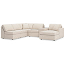  Manufacturer Color_Oyster -- Modmax 92103S22 6 pc Sectional with Chaise and Storage Console IMAGE 1
