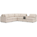  Manufacturer Color_Oyster -- Modmax 92103S23 6 pc Sectional with Audio Console IMAGE 1
