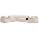  Manufacturer Color_Oyster -- Modmax 92103S30 8 pc Sectional with Audio and Storage Consoles IMAGE 1