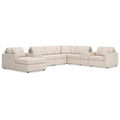  Manufacturer Color_Oyster -- Modmax 92103S43 8 pc Sectional with Chaise and Storage Consoles IMAGE 1