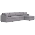  Manufacturer Color_Granite -- Modmax 92104S27 4 pc Sectional with Chaise IMAGE 1