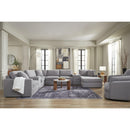  Manufacturer Color_Granite -- Modmax 92104S42 8 pc Sectional with Chaise and Storage Consoles IMAGE 4