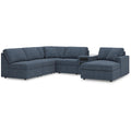  Manufacturer Color_Ink -- Modmax 92121S25 6 pc Sectional with Chaise and Audio Console IMAGE 1
