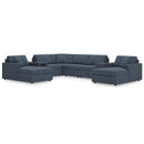  Manufacturer Color_Ink -- Modmax 92121S31 8 pc Double Chaise Sectional with Audio and Storage Consoles IMAGE 1