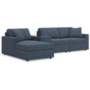  Manufacturer Color_Ink -- Modmax 92121S41 4 pc Sectional with Chaise and Storage Console IMAGE 1