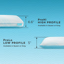  Tempur-Pedic Tempur-Pedic Breeze ProHi 2.0 Pillow (King) IMAGE 3