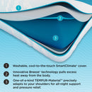  Tempur-Pedic Tempur-Pedic Breeze ProLo 2.0 Pillow (King) IMAGE 4