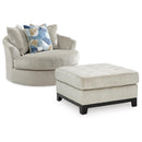  Manufacturer Color_Stone -- Maxon Place 33004U1 Oversized Chair and Ottoman IMAGE 1