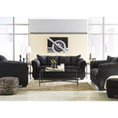  Manufacturer Color_Black -- Darcy 75008U3 Chair and Ottoman IMAGE 4