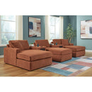  Manufacturer Color_Spice -- Modmax 92102S49 5 pc Double Chaise with Audio Consoles IMAGE 2