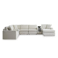  Manufacturer Color_Oyster -- Modmax 92103S48 8-PC Sectional with Chaise and Audio Consoles IMAGE 1