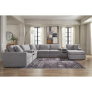  Manufacturer Color_Granite -- Modmax 92104S48 8 pc Sectional with Audio System and Chaise IMAGE 2