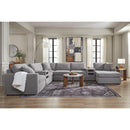  Manufacturer Color_Granite -- Modmax 92104S48 8 pc Sectional with Audio System and Chaise IMAGE 3