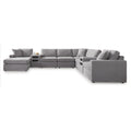  Manufacturer Color_Granite -- Modmax 92104S49 8 pc Sectional with Audio System and Chaise IMAGE 1