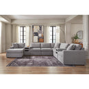  Manufacturer Color_Granite -- Modmax 92104S49 8 pc Sectional with Audio System and Chaise IMAGE 2