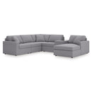  Manufacturer Color_Granite -- Modmax 92104S53 6 pc Sectional with Chaise IMAGE 1