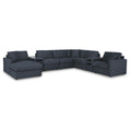  Manufacturer Color_Ink -- Modmax 92121S47 8-PC Sectional with Chaise and Audio Consoles IMAGE 1
