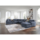  Manufacturer Color_Ink -- Modmax 92121S48 8-PC Sectional with Chaise and Audio Consoles IMAGE 2