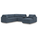  Manufacturer Color_Ink -- Modmax 92121S51 6 pc Sectional with Audio System and Chaise IMAGE 1