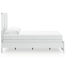  Size_Queen -- Bostwick Shoals B139B43 Queen Panel Bed IMAGE 3