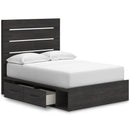  Signature Design by Ashley Hollivern PCB2108B16 Full Panel Bed with Storage IMAGE 2